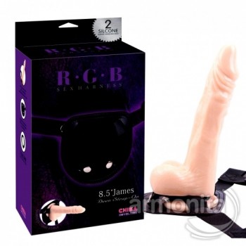 Belden Bağlamalı James Deen Realistik Dildo